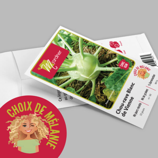 Sachet semence Chou-rave Blanc de Vienne